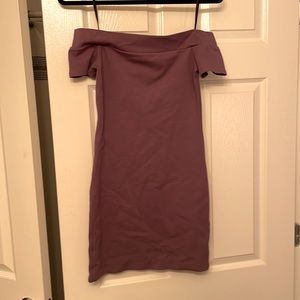 Forever 21 body con purple dress